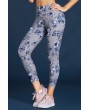 High Waist Yoga Sport Leggings with Floral Print