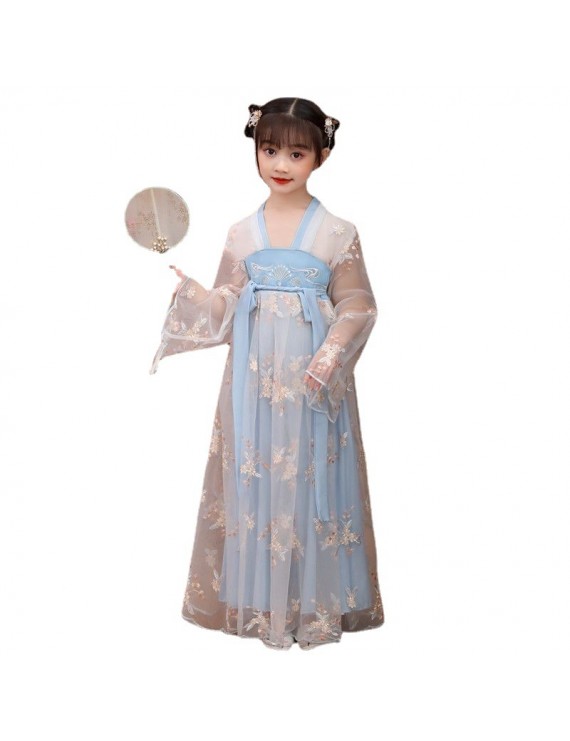 Children's Princess Dress For Party Traditional Chinese Girls' Dress For 3-12 years Japanese Style Children Kimono